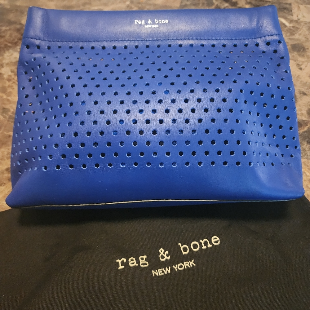 Rag and Bone Laser Cut Clutch NWOT